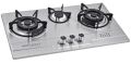 Trust Gas Automatic Hob - 3 Burner Model TH-707-S Steel Top. 