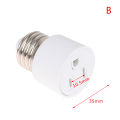 E26 E27 Screw B22 Bayonet Lamp Holder  to US EU AC Power Plug Adapter Converter Nicle. 