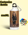 Personalized sipper bottle Water Bottle Custamize Own Pic Bottle. 