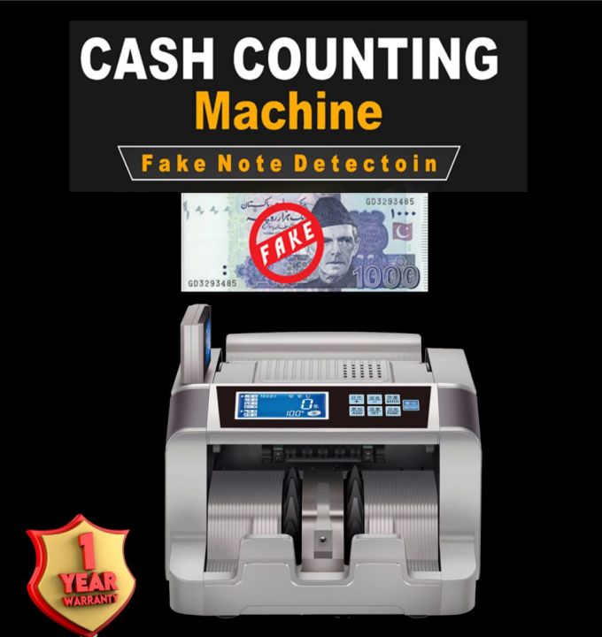 Cash counting machine 100% money detection counting machine pakistan