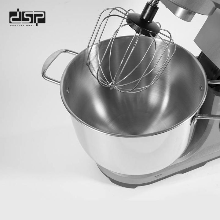 DSP%20KM3059%20Stand%20Mixer%202000W%2010L%20Multi%20Speed%20Adjustment%203%20Agitator%20Dough%20Mixer%20with%20Function%20Cover,%20Anti-slip%20Foot%20Pad%20Design%20-%20Image%205