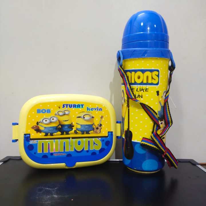 Minions%20%20Boys%20Double%20Layer%20Kids%20School%20Lunch%20Box%20with%20Spoon%20And%20Water%20Bottle%20500%20-%20Image%202
