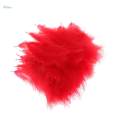100 Pcs Feathers Jewelry Feathers Craft Feathers for Wedding Decorations, Home Decor - Red. 