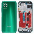 Huawei Nova 7i Middle Frame Housing with Power Volume Buttons & Camera Lens Complete Body Casing Replacement Nova 7i - Green. 