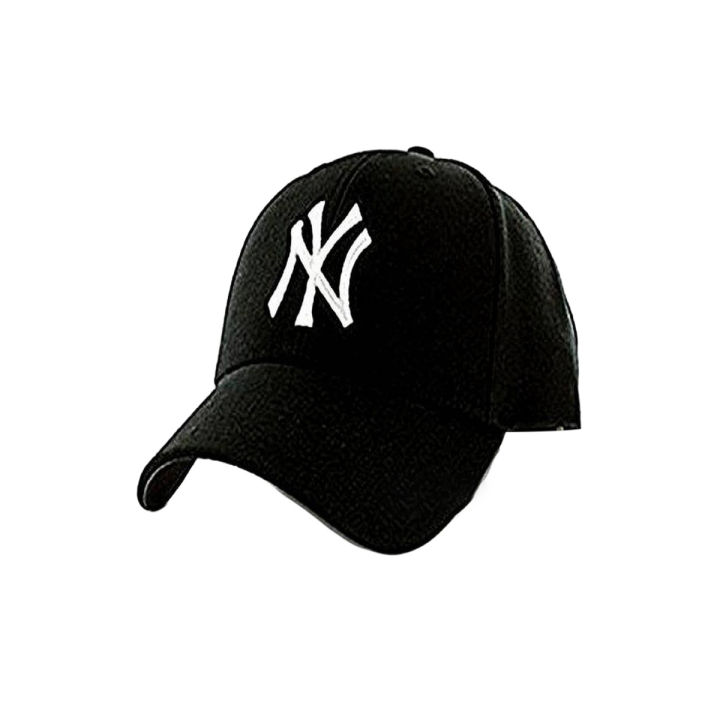 Abdul Marts Black Ny Baseball Cap - Fashionable And Trendy Cap For A Stylish Casual Look - Top Off Your Casual Outfit With Our Stylish Baseball Cap