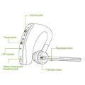 V8-Stereo Bluetooth Headset Wireless Earphone With Mic. 