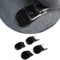 For Toyota Anti-Dust Seat Bracket Fixing Bolts Cover Trims Black 4PCS. 