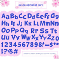 216 Pcs Glitter Bulletin Board Letters for Classroom Numbers Alphabet Poster Board Letters. 