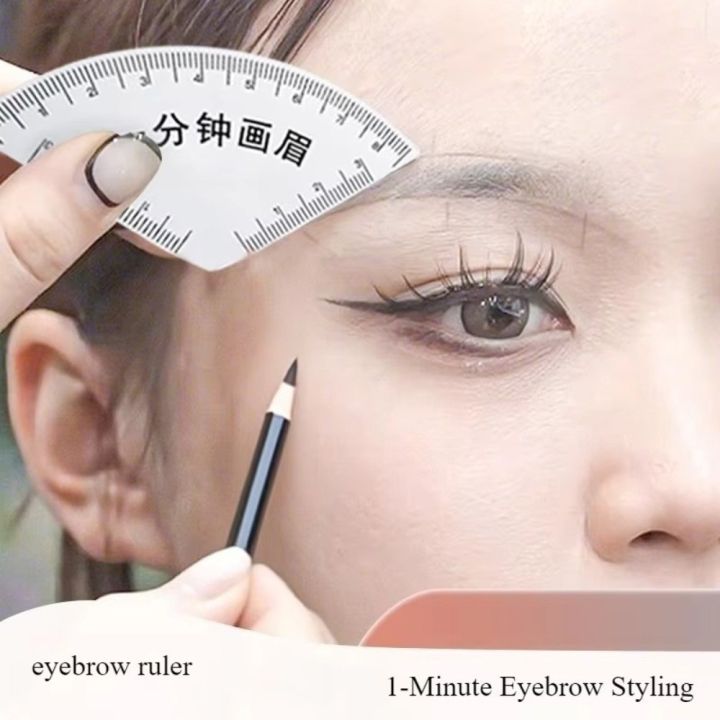 New Fast Drawing Eyebrow Drawing Eyebrow Desgin Ruler Reusable Shaping ...