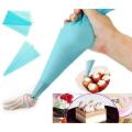 Baking Combo Deal = 6 Cupcake Muffin Baking Tray+ Silicone Reusable Icing Piping Bag + Cupcake Muffin Paper Liner Baking Cups 50 pcs. 