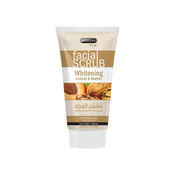 Hemani Live Natural - Apricot & Walnut Scrub