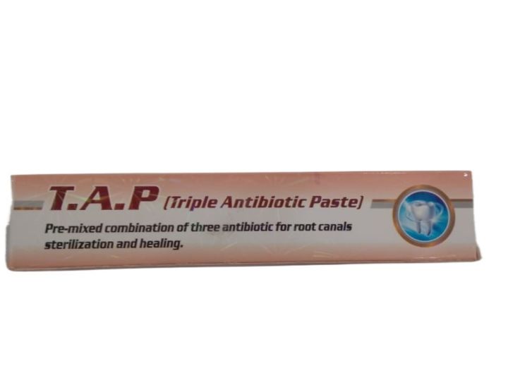 Triple Antibiotic Paste for dental (root Canals sterlization and Healing)