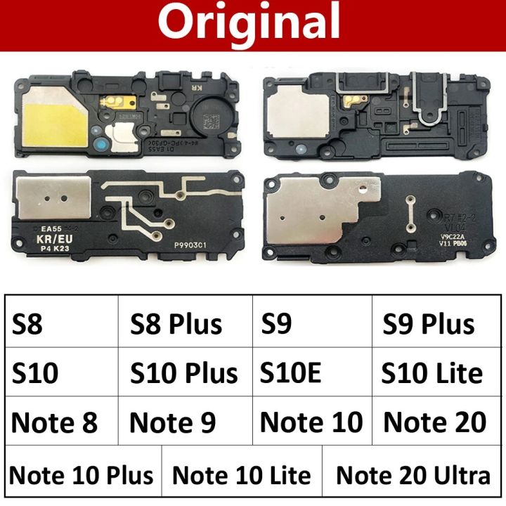 Original For Samsung Galaxy S8 S9 S10 S10E Note 8 9 10 20 Plus Ultra Lite Buzzer Ringer Loud Speaker Loudspeaker Flex Cable