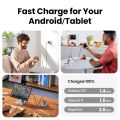 【EU Plug】UGREEN 18W 20W 30W GaN Charger PD Fast Type C Charger USB C PD QC3.0 Quick Charging For Samsung Galaxy S25 S24 Ultra A iPhone 16 15 Max Pro OPPO Reno 12 Find N Xiaomi 15 14 Pro Redmi K70 60 Pro Huawei Mate 70 60 Pura 70 60 nova 13 12 P40 30. 