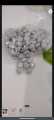 Cloth Buttons for Shirts, Dresses (24 Pieces), Shinny & Multy Shades. 