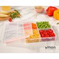 Limon 4 Section Freezer Box With Lid 250ML. 