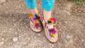 Traditinal hand made balochi sandal for women | balochi chapal for ladies |sandel for women | shoes for women  | Branded shoes  | ladies shoes | flat sandals | Balochi sandals sandals for women sandals for girls new design sandals shoes for women  brand. 