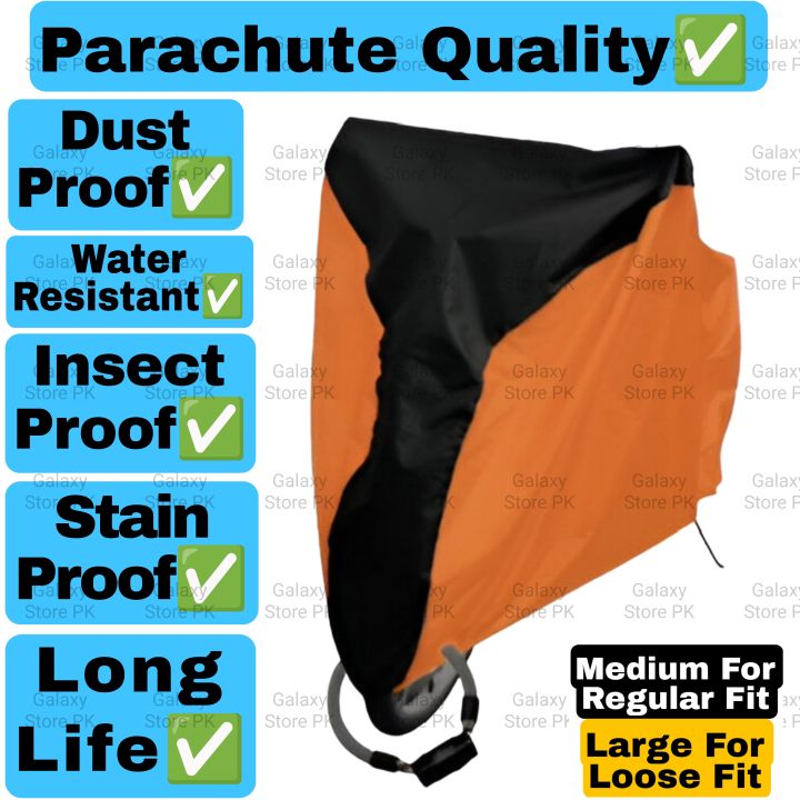 United 100cc - TYRE To TYRE Full Body Scooty Cover 100% Waterproof Dust Proof ANTI SCRATCH Bike Top Cover Insect Free Long Life Scooty Cover