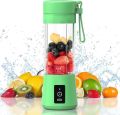 OASIS BLUE Mini Jucier Machine - USB Rechargeable Mini Portable Juicer Blender with 6 Blades - Personal Size Power Mixer for Fresh Fruits, Shakes, and Smoothies - Food Grade 380ml Water Bottle - Ideal for Gym, Outdoor Use - Portable Juicer Cup. 