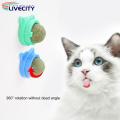 Kitten Licking Toy Self-adhesive Catnip Ball Edible Cat Lick Treats Toy. 