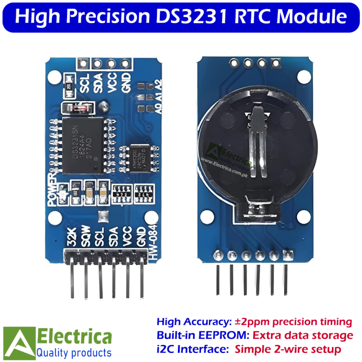 DS3231%20Precision%20RTC%20Module%20with%20AT24C32%20EEPROM%20I2C%20Real%20Time%20Clock%20for%20Arduino%20with%20Battery%20by%20Electrica%20-%20Image%207