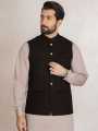 Multi  colour Jute Waistcoat Premium  Quality Modern Style FOR BOUS,MEN'S. 