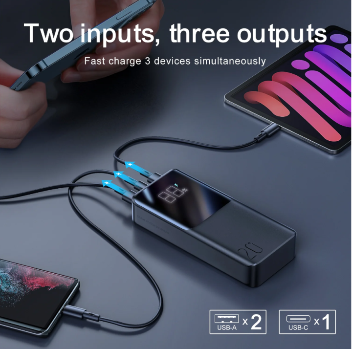 Joyroom%20JR-QP192%2022.5W%2020000mAh%20Ultra%20Fast%20Charging%20Power%20Bank%202%20Input%203%20Output%20-%20Image%204