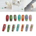 Pet Interactive Mini Electric Bug Cat Toy Cat Escape Obstacle Automatic Flip Toy Battery Operated Vibration Pet Beetle Supplies. 