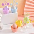 Makeup Sponge Holder beauty Blenders Holder beauty Blenders Case Portable Puff Holder Box Transparent Puffs Storage Case Empty Drying Box For Puffs Sponge Stand For Makeup Blender. 