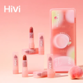 Hivi 10 Pcs Peach Lipstick Matte Long Lasting Moisturizing Makeup Lipstick Set Natural Lipstick For Girls 10 Color Makeup Set Lipstick Set. 