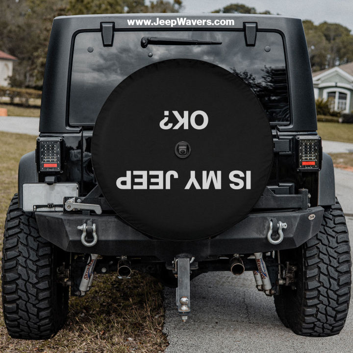 Is My Car OK? Jeep Spare Tire Racing Cover