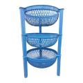 vegetable rack 3 layer storage - Plastic Rack for multi purpose, Good quality plastic 3 layer rack for storage and kitchen organization. 