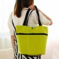 New Arrival Folding Shopping Pull Cart Trolley Bag with Wheels Foldable Shopping Bags Reusable Grocery Bags Food Organizer Vegetables Bag Waterproof Non-Woven Market Bag. 