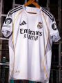 Real Madrid Home Kylian Mbappe Football Jersey T-Shirt 2024 2025 Half sleeve. 