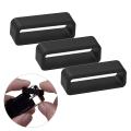 12-30mm Silicone Replacement Elastic Wrist Watch Strap Band Loop Ring Accessory. 