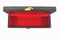 Hand Made Wooden Lacquer Art Jewelry Box 3" x 9". 