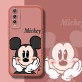 dienya For vivo y20 SG Case With New Design Thin Phone Case Cartoon Mickey Shockproof Square Edge Softcase Pattern Silicone Casing Full Cover Angel Eye Camera Protection Cases. 
