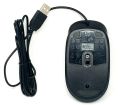 H-P Wired USB Optical Mouse, 1000 Dpi, 3 Buttons, 100% Original For Pc and Laptop-Black-. 
