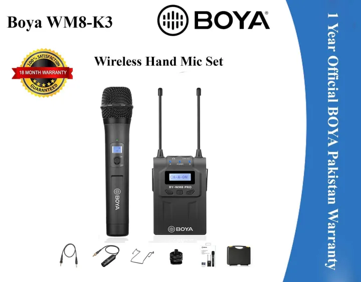 18%20Months%20-%20BOYA%20BY-WM8%20PRO-K3%20Camera-Mount%20Wireless%20Handheld%20Microphone%20System%20(568%20to%20599%20MHz)%20-%20Image%202