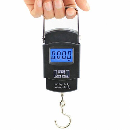 50KG Mini Portable Electronic Scale Weight Luggage Scale Digital Travel Hanging Hook Scale