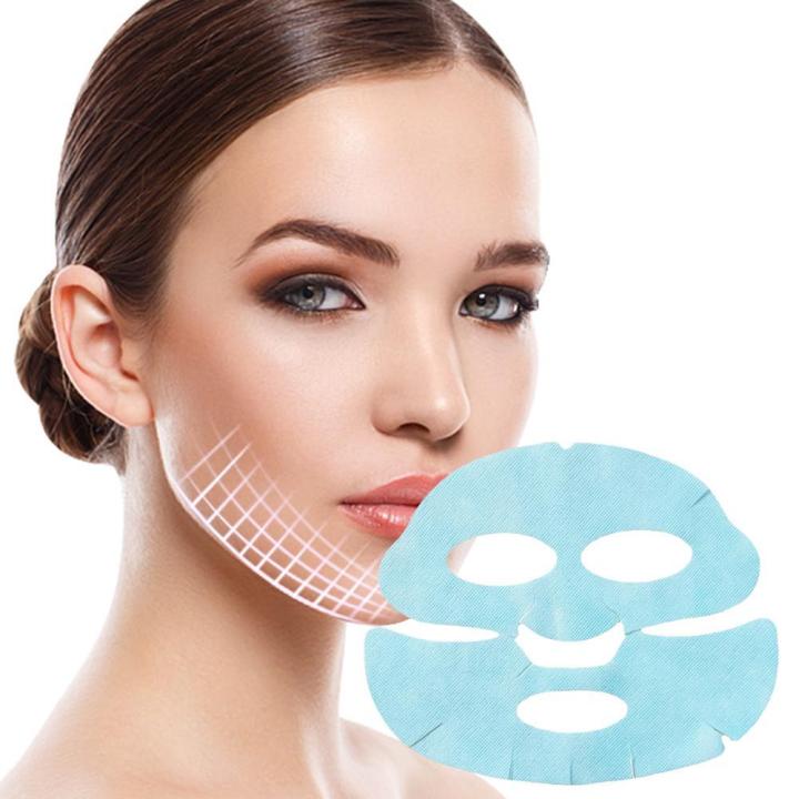 Collagen Film Paper Soluble Facial Mask Cloth Soluble Paper Water Film Full Face In Collagen Face Cloth Film For Skin Care