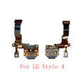 USB Charging Dock Port Connector Board Parts Flex Cable For LG V30 V40 ThinQ V50 ThinQ 5G Stylo 4 5 6 Q7 Replacement Part. 
