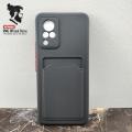 RAMEEZ MUNIR GONDAL for Vivo V21 Soft Silicone Back Cover With Card Holder And Camera Protection High-Quality Phone Case. 