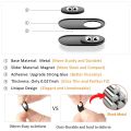 Webcam Cover Slide 0.027in Ultra Thin Metal Magnet Web Camera Cover for MacBook Pro Laptops Smartphone Mac PC Tablets Protecting-Orange. 