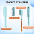 Self-Cleaning Anti-Static Hair Brush with Scalable Rotating Lifting and Massage Comb. 