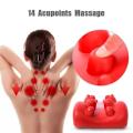 Neck Relaxation Pillow for Neck Shouder Backbone Pain Relief 14 Trigger Points Anti fatigue Massager Acupressure Massager Pillow. 