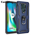 Casinglee For Lenovo K12 Note Case Shockproof Armor Stand with Holder Car Magnetic Ring Back Cover For Lenovo K12 Note Phone cases For girls and Boys. 