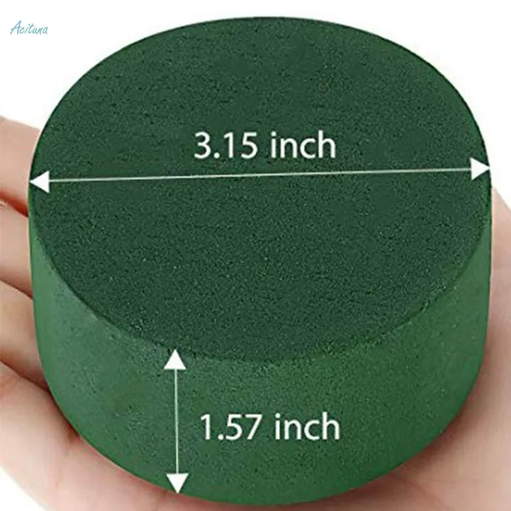 10x%20Round%20Floral%20Foam%20Blocks%20DIY%20Green%20Plant%20Foam%20for%20Wedding%20Birthday%20Decor%20-%20Image%209