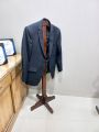 Wooden Hanger Coat Stand Natural Wood Color. 