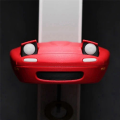 Wall-mounted antique key hook, classic style, Miata Red. 